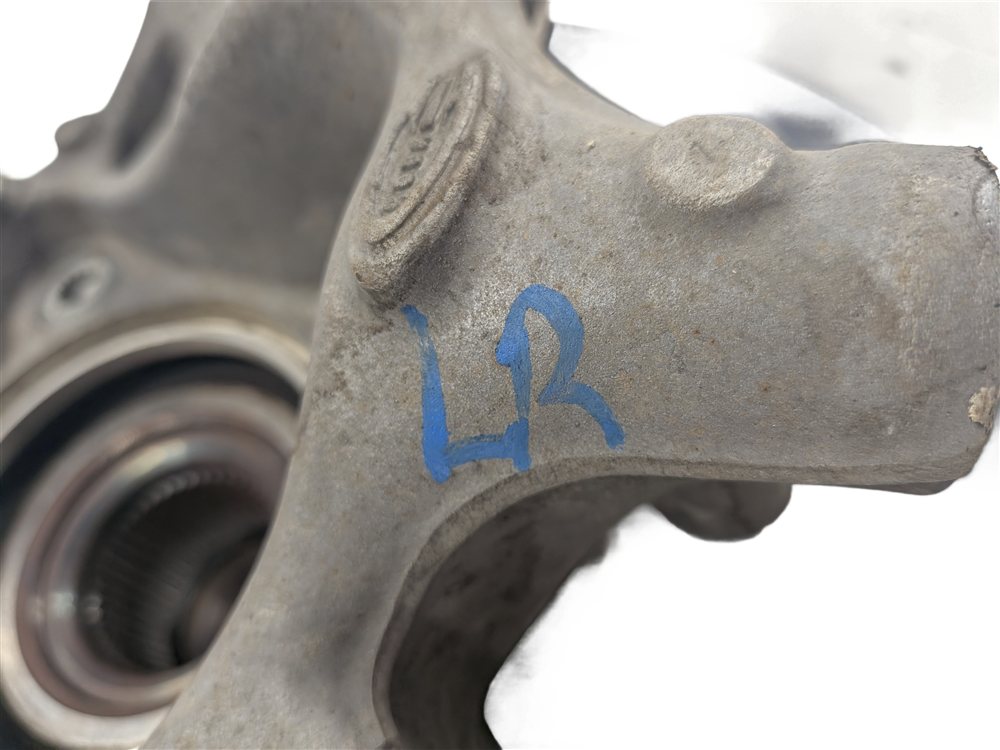 Thumbnail 5: 17-20 AUDI Q7 (4M) REAR LEFT DRIVER SPINDLE KNUCKLE WHEEL BEARING HUB w/ SHIELD