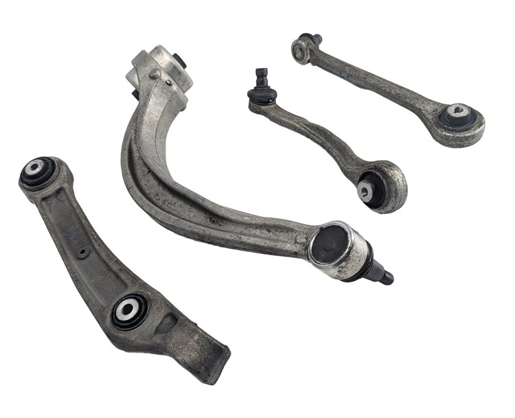 2017-2022 AUDI Q7 (4M) FRONT LEFT DRIVER UPPER & LOWER CONTROL ARM SET-4