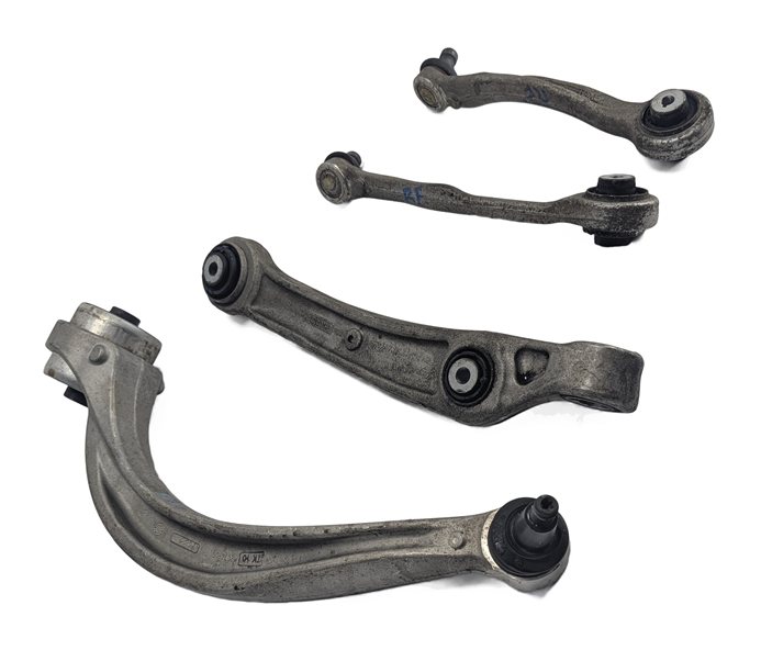 2017-2022 AUDI Q7 (4M) FRONT RIGHT PASSENGER UPPER & LOWER CONTROL ARM SET-4
