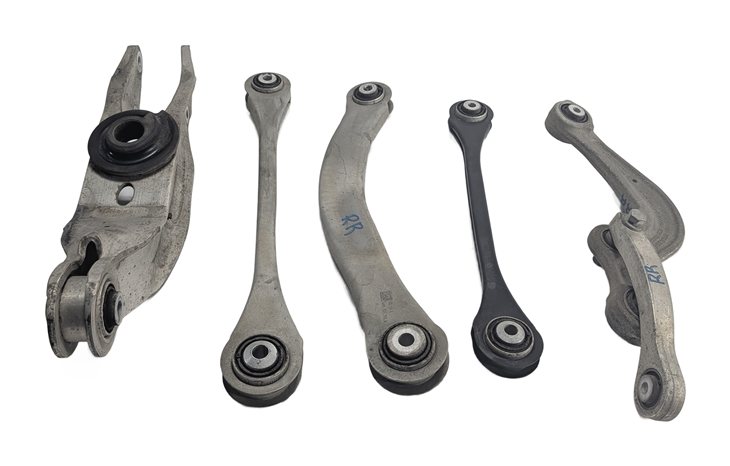 Thumbnail 3: 2017-2022 AUDI Q7 4M REAR RIGHT UPPER & LOWER SUSPENSION CONTROL ARM LINK SET/5