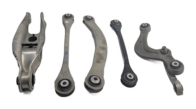 Thumbnail 4: 2017-2022 AUDI Q7 4M REAR RIGHT UPPER & LOWER SUSPENSION CONTROL ARM LINK SET/5