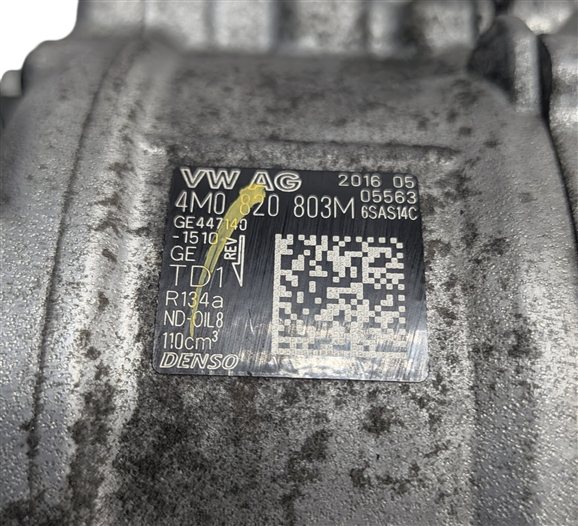 Thumbnail 7: 2017-2019 AUDI A6 Q7 (C7 4M) 3.0L SUPER A/C AIR CONDITIONING COMPRESSOR PUMP