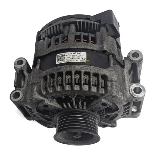 Thumbnail 3: 2017-2019 AUDI Q7 (4M) 3.0L SUPER SUPERCHARGED CREC ENGINE ALTERNATOR 180 AMP