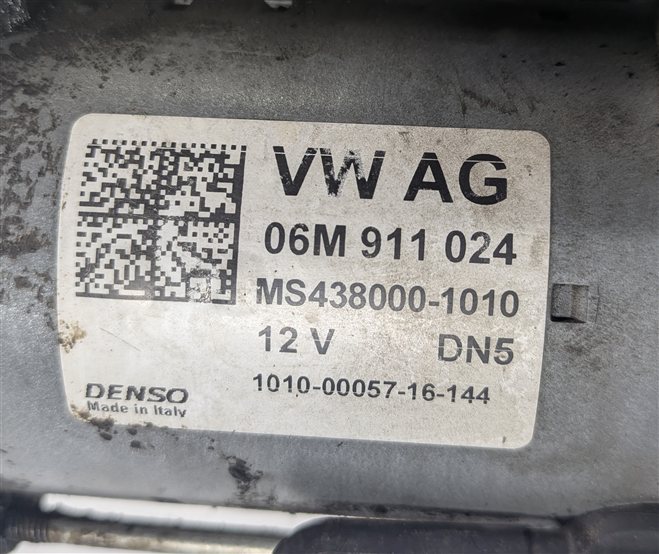 Thumbnail 5: 2017-2019 AUDI Q7 (4M) 3.0L SUPER CREC ENGINE STARTER MOTOR