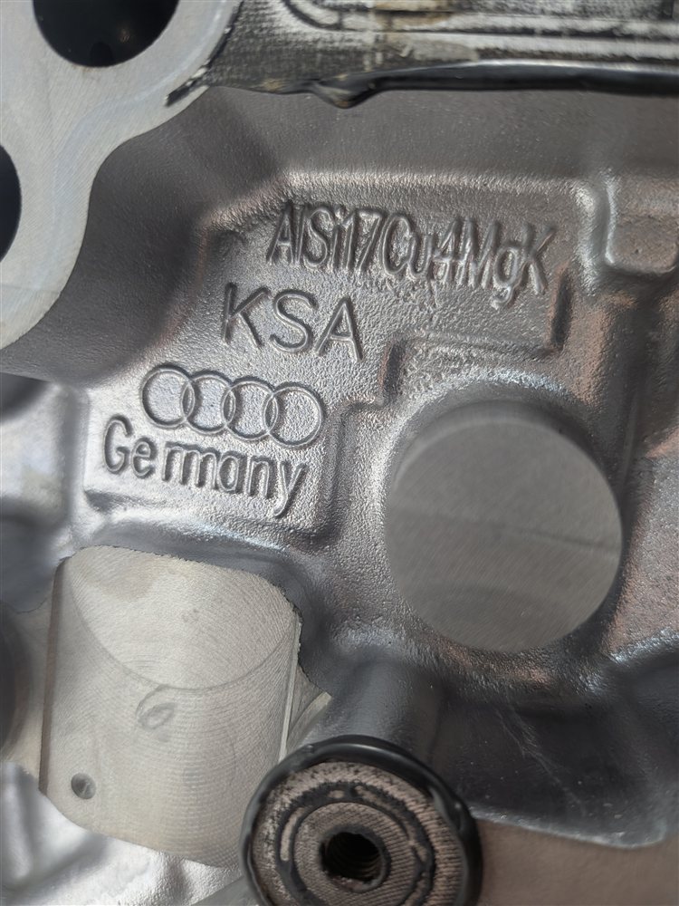 Thumbnail 10: 16-19 AUDI A6 A7 A8 Q7 C7 D4 4M 3.0L SUPER CREC ENGINE CYLINDER BLOCK BARE(136k)