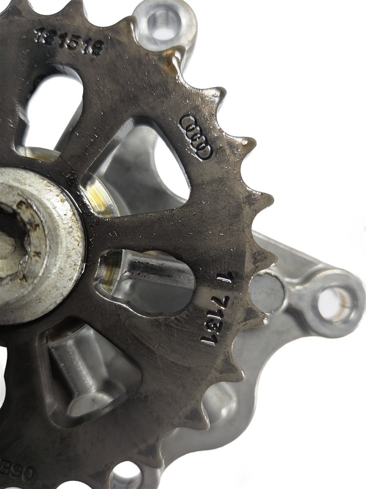 Thumbnail 7: 2017-2019 AUDI Q7 (4M) 3.0L SUPER CREC ENGINE OIL PUMP w/PICKUP TUBE DRIVE SHAFT