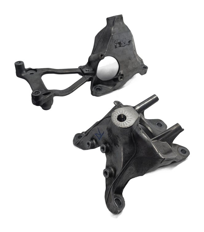 2017-2019 AUDI Q7 (4M) 3.0L SUPER (CREC) LEFT & RIGHT ENGINE MOTOR MOUNT SET/2