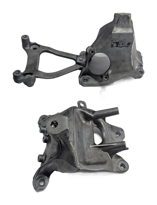 Thumbnail 3: 2017-2019 AUDI Q7 (4M) 3.0L SUPER (CREC) LEFT & RIGHT ENGINE MOTOR MOUNT SET/2