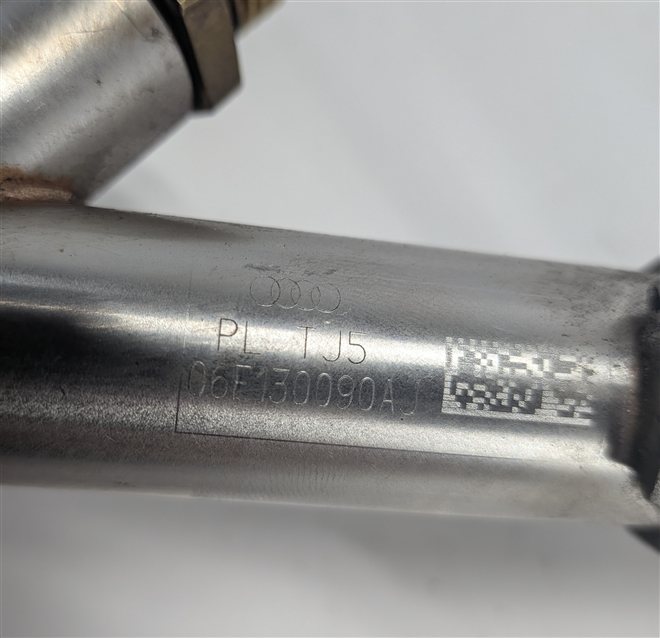 Thumbnail 7: 2017-2019 AUDI Q7 (4M) 3.0L SUPER (CREC) LEFT & RIGHT FUEL INJECTOR RAIL SET/2