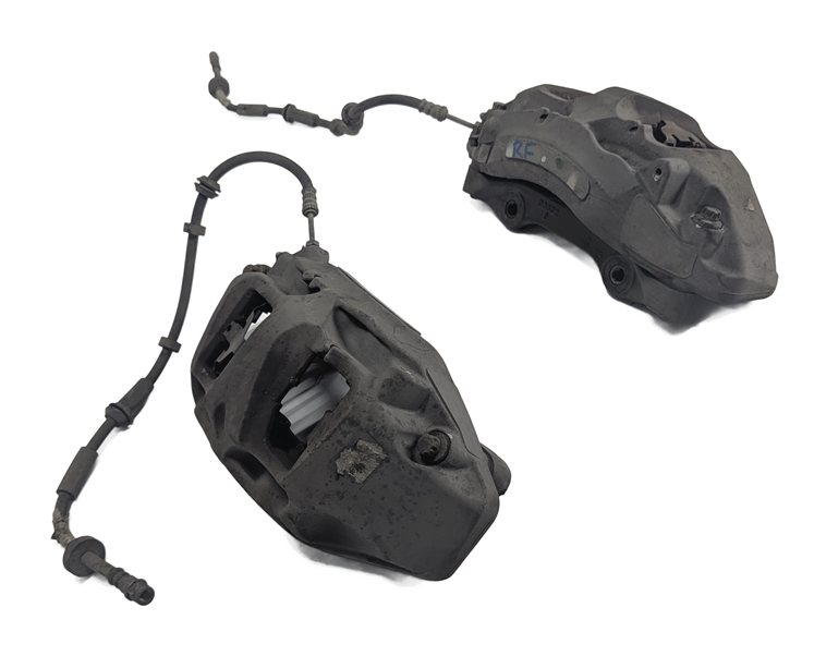 17-20 AUDI Q7 Q8 (4M) FRONT LEFT DRIVER & RIGHT PASSENGER BRAKE CALIPER SET/2