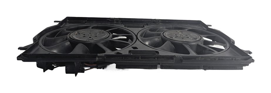 Thumbnail 2: 17-20 AUDI Q7 (4M) 3.0L SUPER RADIATOR COOLING FAN BLADE MOTOR SHROUD ASSEMBLY