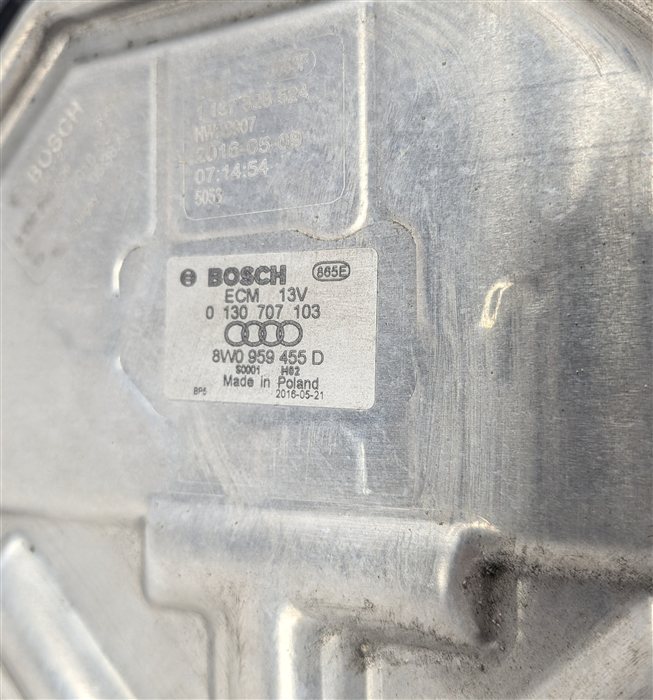 Thumbnail 6: 17-20 AUDI Q7 (4M) 3.0L SUPER RADIATOR COOLING FAN BLADE MOTOR SHROUD ASSEMBLY
