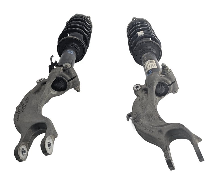 Thumbnail 2: 2017-2020 AUDI Q7 (4M) FRONT LEFT & RIGHT SUSPENSION SHOCK STRUT SET-2