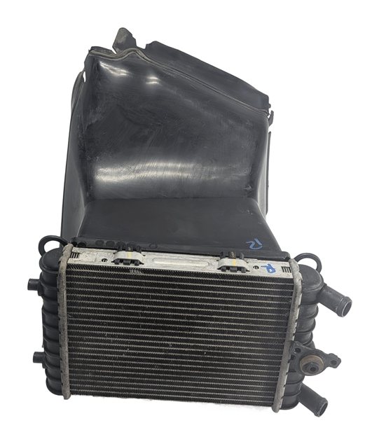 Thumbnail 3: 17-19 AUDI Q7 (4M) 3.0L SUPERCHARED ENGINE AUXILIARY SECONDARY RADIATOR
