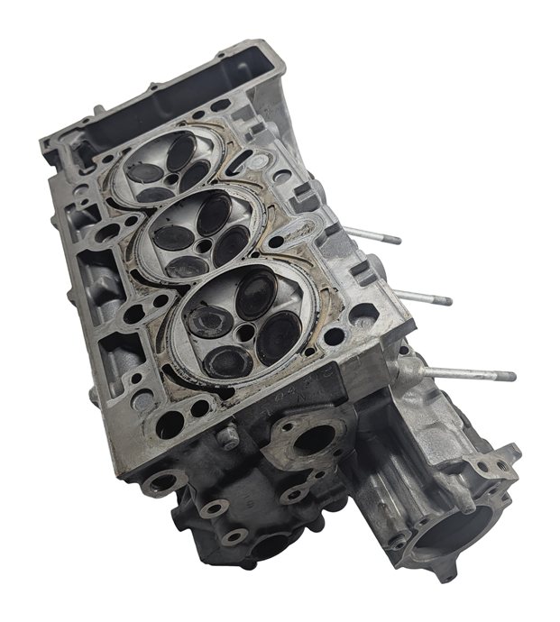 17-19 AUDI Q7 (4M) 3.0L SUPER LEFT DRIVER CYLINDER HEAD w/CAMSHAFTS GEARS VALVES