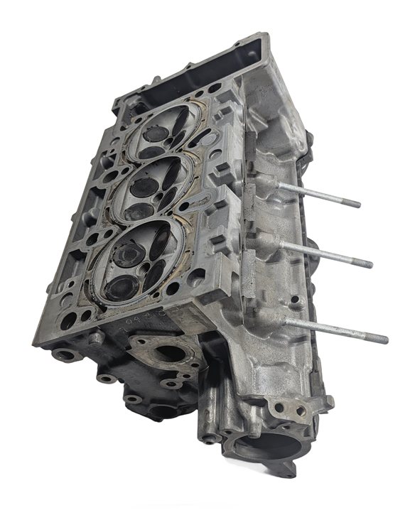Thumbnail 3: 17-19 AUDI Q7 (4M) 3.0L SUPER LEFT DRIVER CYLINDER HEAD w/CAMSHAFTS GEARS VALVES