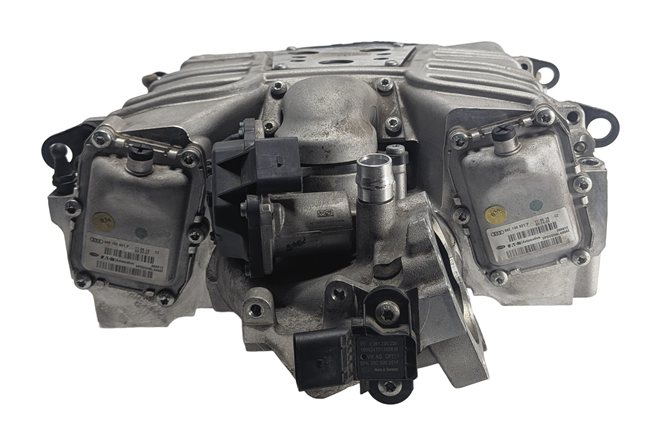 Thumbnail 2: 17-19 AUDI Q7 (4M) 3.0L SUPERCHARGED CREC ENGINE SUPERCHARGER SUPER CHARGER