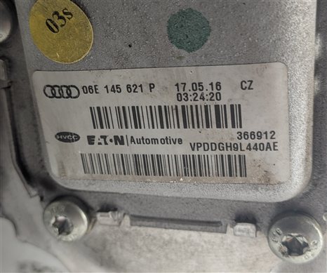 Thumbnail 6: 17-19 AUDI Q7 (4M) 3.0L SUPERCHARGED CREC ENGINE SUPERCHARGER SUPER CHARGER