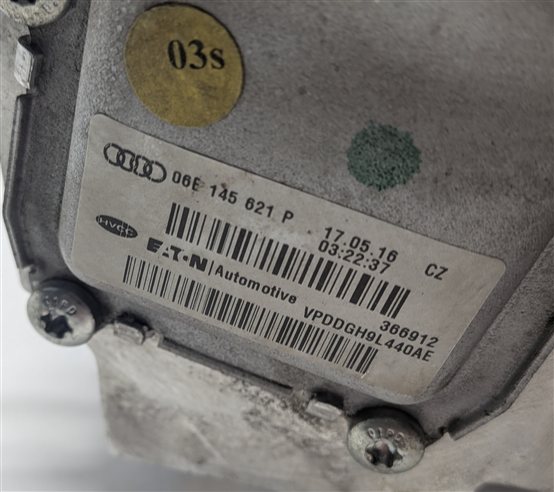 Thumbnail 8: 17-19 AUDI Q7 (4M) 3.0L SUPERCHARGED CREC ENGINE SUPERCHARGER SUPER CHARGER