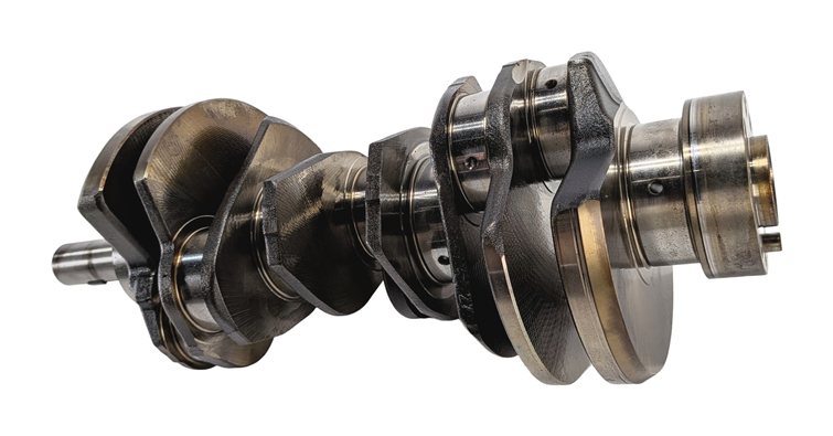 2011 MERCEDES E350 (W212) 3.0L OM642 DIESEL ENGINE CRANKSHAFT CRANK SHAFT