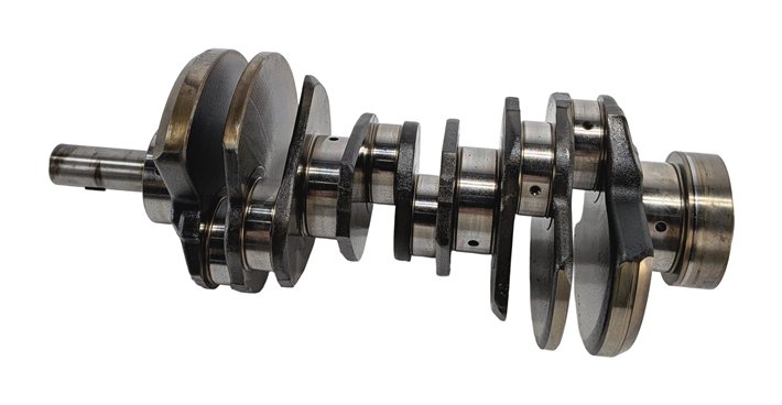 Thumbnail 3: 2011 MERCEDES E350 (W212) 3.0L OM642 DIESEL ENGINE CRANKSHAFT CRANK SHAFT