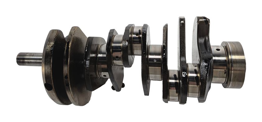 Thumbnail 4: 2011 MERCEDES E350 (W212) 3.0L OM642 DIESEL ENGINE CRANKSHAFT CRANK SHAFT