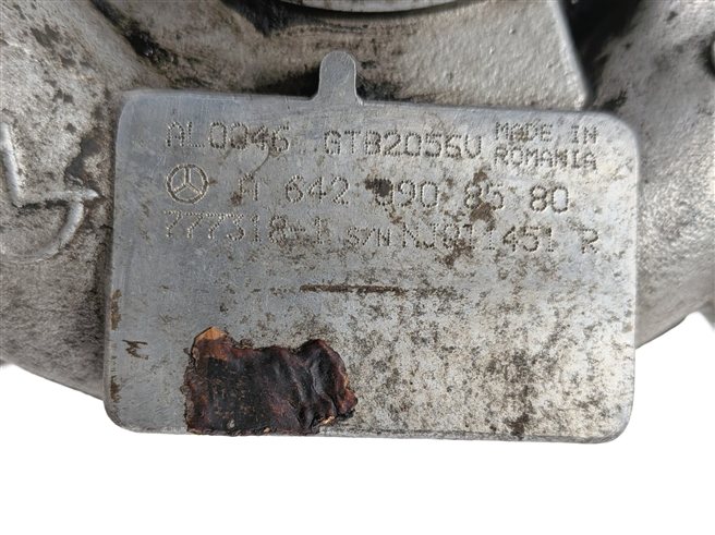 Thumbnail 6: 09-13 MERCEDES E350 GL320 GL350 ML320 ML350 R320 R350 3.0L DIESEL TURBOCHARGER