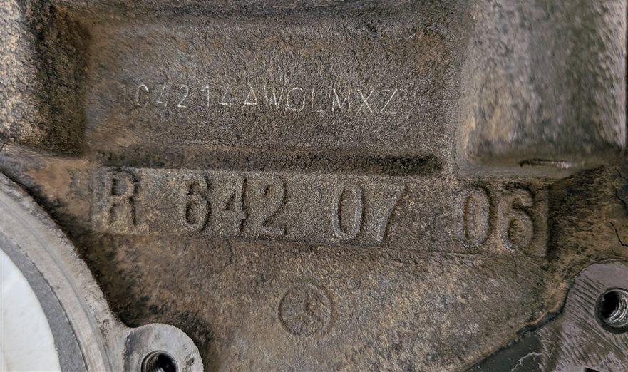Thumbnail 8: 2011 MERCEDES E350 (W212) 3.0L OM642 DIESEL ENGINE MOTOR CYLINDER BLOCK