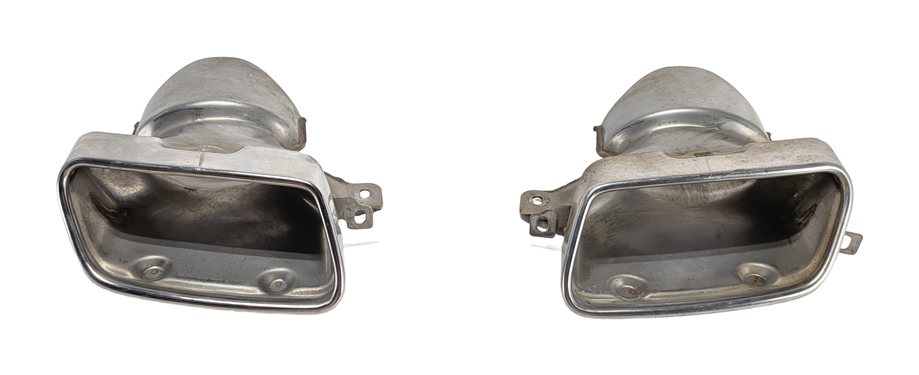 Thumbnail 2: 2011-2013 MERCEDES E350 (W212) BLUETEC DIESEL REAR MUFFLER EXHAUST TIP SET