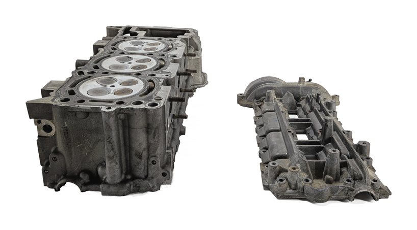 Thumbnail 2: 09-13 MERCEDES E GL ML R (W164 W212 W251 X164) 3.0L DIESEL LEFT CYLINDER HEAD