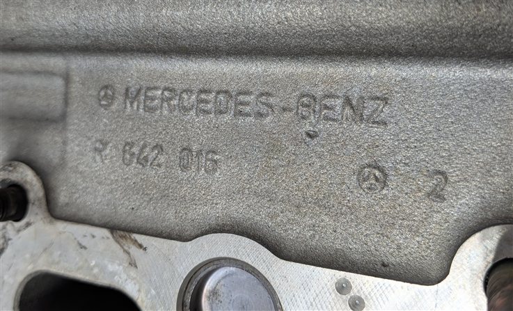 Thumbnail 16: 09-13 MERCEDES E GL ML R (W164 W211 W212 W251 X164) DIESEL RIGHT CYLINDER HEAD