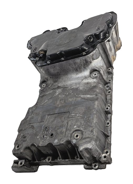 11-13 MERCEDES E350 (W212) 3.0L OM642 DIESEL UPPER & LOWER ENGINE OIL PAN SET/2