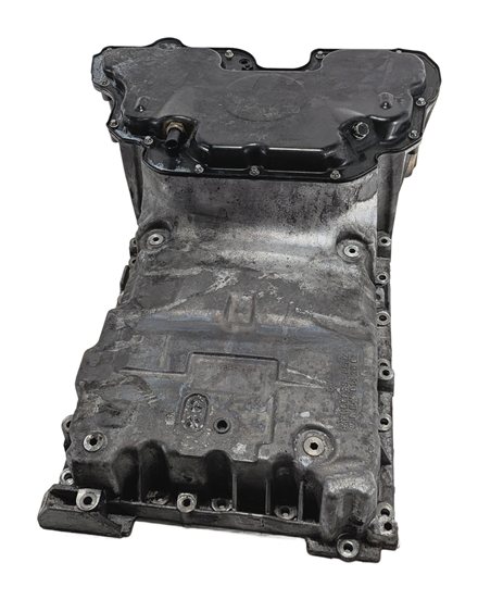 Thumbnail 3: 11-13 MERCEDES E350 (W212) 3.0L OM642 DIESEL UPPER & LOWER ENGINE OIL PAN SET/2