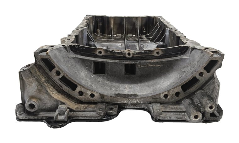 Thumbnail 4: 11-13 MERCEDES E350 (W212) 3.0L OM642 DIESEL UPPER & LOWER ENGINE OIL PAN SET/2