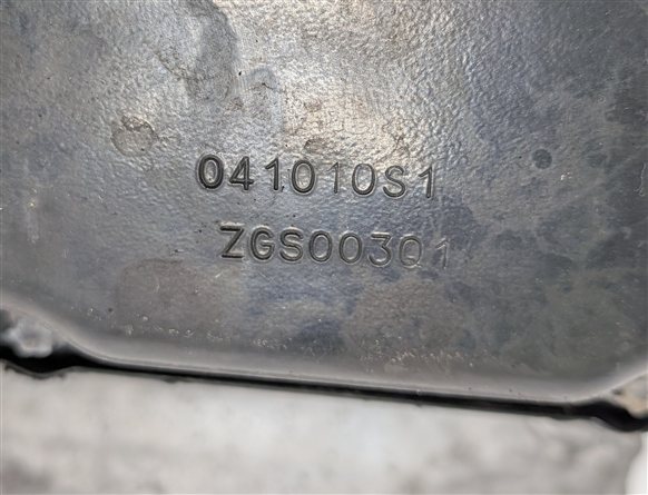 Thumbnail 7: 11-13 MERCEDES E350 (W212) 3.0L OM642 DIESEL UPPER & LOWER ENGINE OIL PAN SET/2