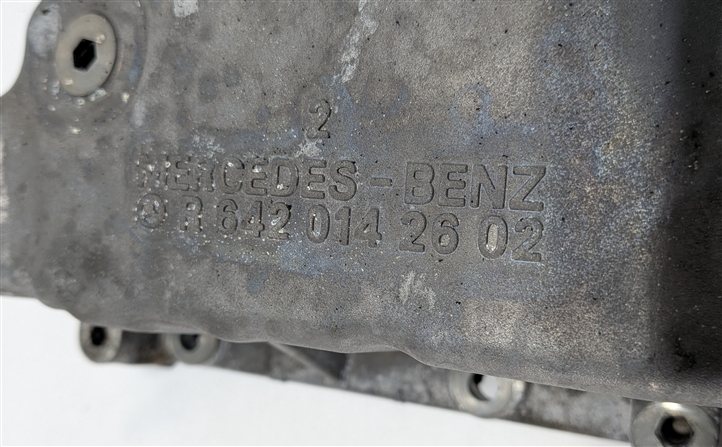 Thumbnail 8: 11-13 MERCEDES E350 (W212) 3.0L OM642 DIESEL UPPER & LOWER ENGINE OIL PAN SET/2