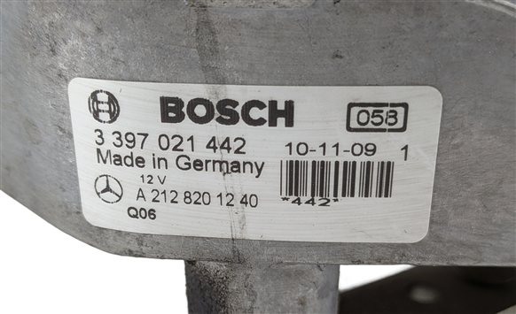 Thumbnail 7: 2010-2017 MERCEDES BENZ E CLS CLASS (C218 W212) FRONT WINDSHIELD WIPER MOTOR