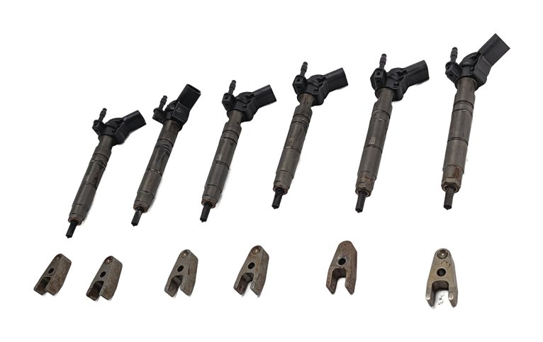 07-13 MERCEDES E GL ML R (W164 W211 W212 X164) 3.0L DIESEL FUEL INJECTOR SET/6