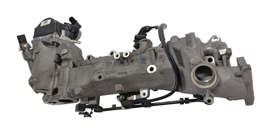 11-13 MERCEDES E350 (W212) 3.0L OM642 DIESEL LEFT DRIVER ENGINE INTAKE MANIFOLD