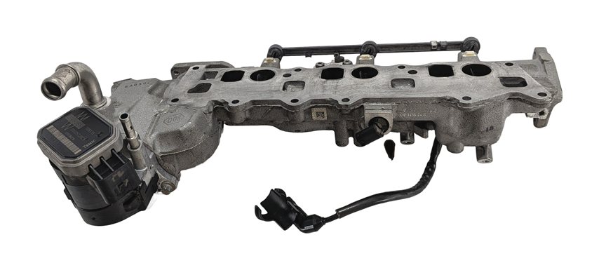 Thumbnail 4: 11-13 MERCEDES E350 (W212) 3.0L OM642 DIESEL LEFT DRIVER ENGINE INTAKE MANIFOLD