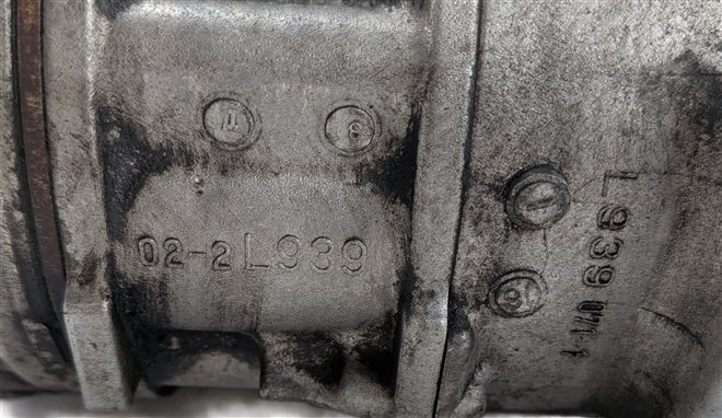 Thumbnail 7: 2011-2012 MERCEDES BENZ E350 (W212) 3.0L OM642 DIESEL ENGINE A/C COMPRESSOR PUMP
