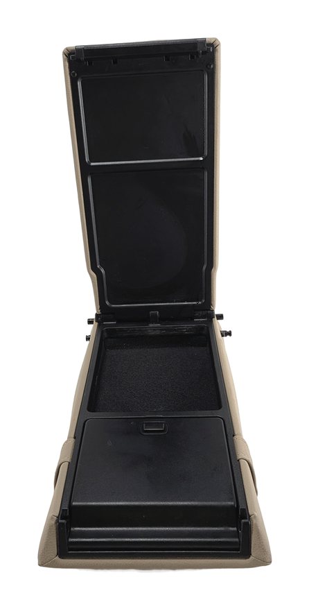 Thumbnail 5: 10-16 E GLK (W212 X204) REAR SEAT FOLD DOWN ARMREST ARM REST CUPHOLDER (Beige)