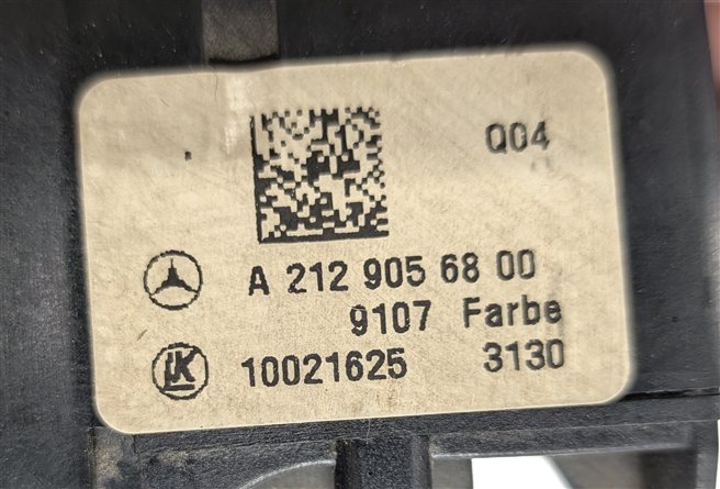 Thumbnail 6: 10-13 MERCEDES C E CLASS FRONT LEFT DASH HEADLIGHT FOGLIGHT LAMP CONTROL SWITCH