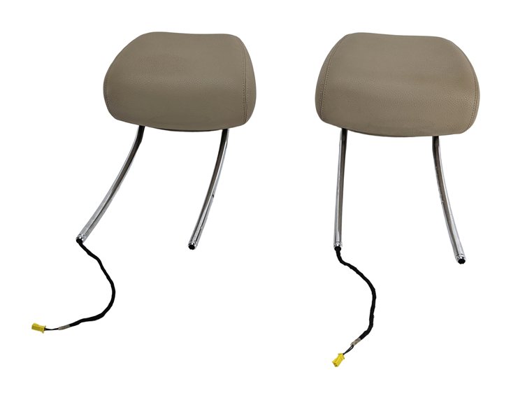 Thumbnail 3: 2010-2013 MERCEDES E350 E63 E550 E400 FRONT LEFT or RIGHT HEADREST (Beige)