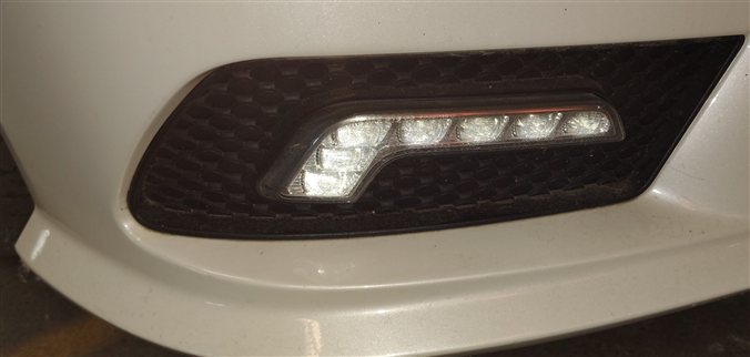 Thumbnail 2: 10-12 MERCEDES E-CLASS A207 C207 W207 W212 FRONT RIGHT PASSENGER FOGLIGHT SET/2