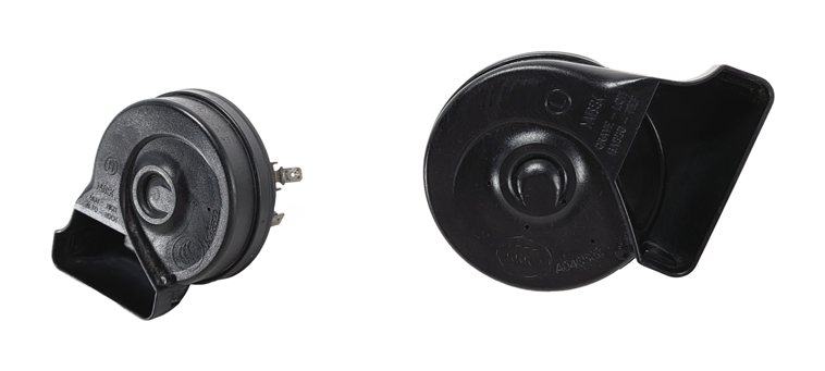08-18 MERCEDES C E GLK CLS CLASS (C218 W204 W212 X204) HIGH & LOW TONE HORN SET2