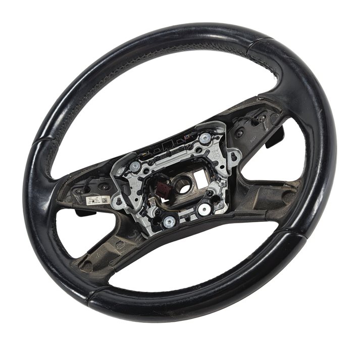10-11 MERCEDES E350 E550 (W212) 3 SPOKE SPORT STEERING WHEEL (Black)