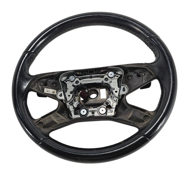 Thumbnail 4: 10-11 MERCEDES E350 E550 (W212) 3 SPOKE SPORT STEERING WHEEL (Black)
