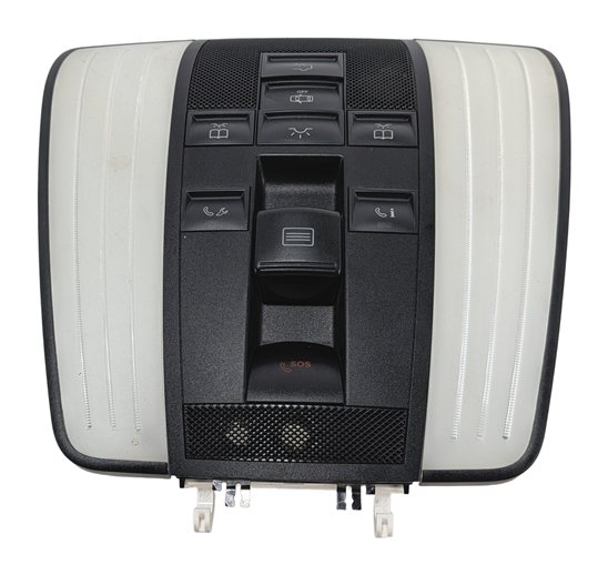 Thumbnail 3: 2010-2013 MERCEDES E350 E550 (W212) OVERHEAD CONSOLE DOME LIGHT SUNROOF (Beige)