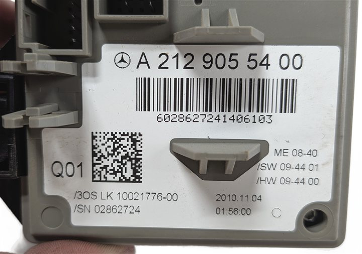 Thumbnail 7: 2011 MERCEDES E350 (W212) 3.0L (OM642) DIESEL ECU ECM IGNITION SWITCH KEY SET